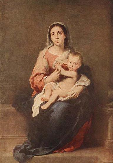MURILLO, Bartolome Esteban Madonna and Child oil painting image